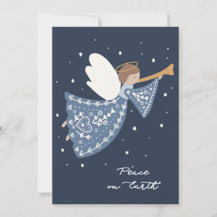 Peace on Earth Christmas Angel Holiday Cards