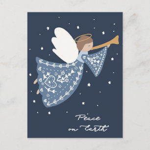 Peace on Earth Christmas Angel Holiday Cards