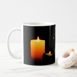 Peace on Earth Christmas Candles Mug