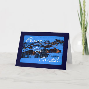 Peace On Earth Christmas Card