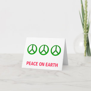 PEACE ON EARTH - Christmas cards