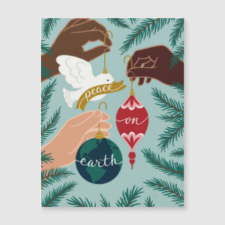 Peace on Earth Christmas Greeting Card