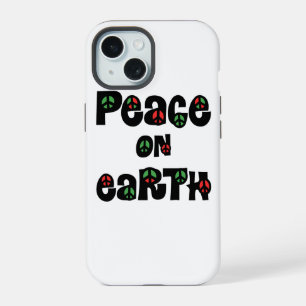 Peace On Earth Christmas iPhone 15 Case