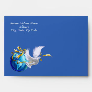 Peace on Earth. Christmas , New Year's Envelopes