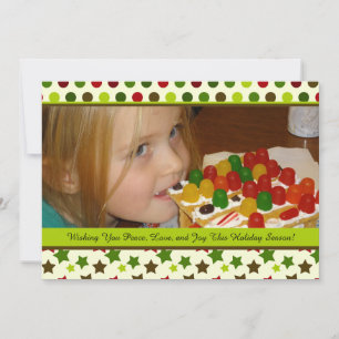 Peace on Earth Christmas Photo Card