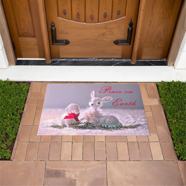 Peace on Earth Doormat (Outdoor)