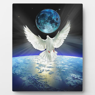 Peace on Earth Dove of Peace Plaque