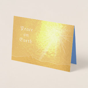 Peace on Earth  Foil Card