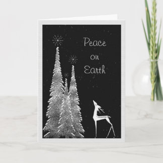 Peace on Earth Holiday Card