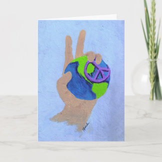 Peace on Earth Holiday Card