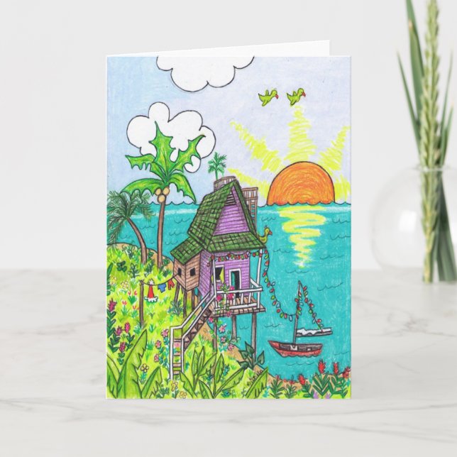 Peace on Earth Holiday Card (Front)