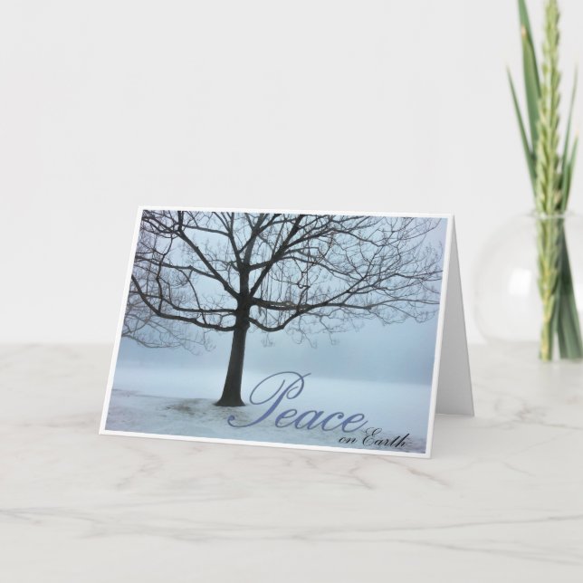 Peace on Earth Holiday Card (Front)