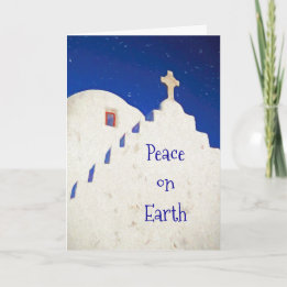Peace on Earth Holiday Card