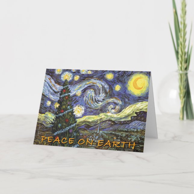 Peace on Earth Holiday Card (Front)