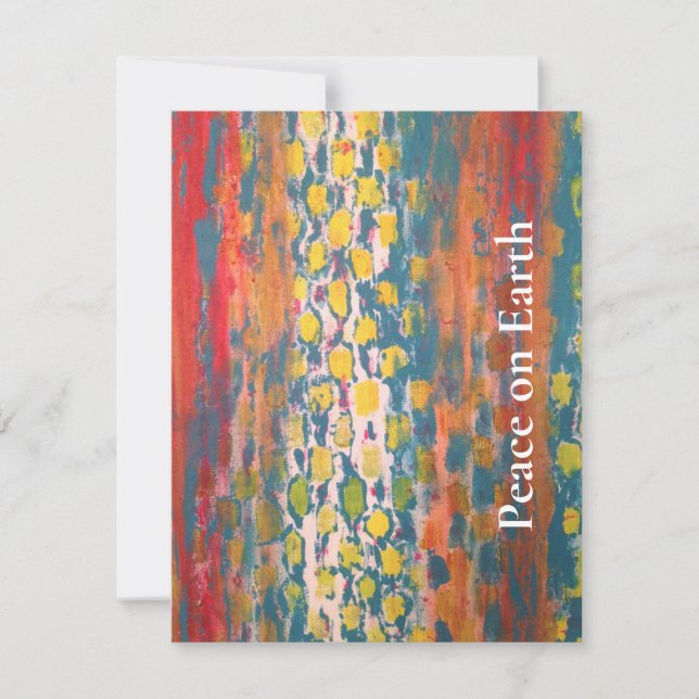 Peace on Earth Holiday Card (Front)