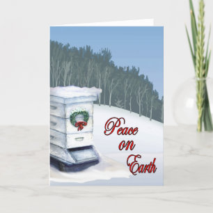 peace on earth holiday card