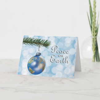 Peace On Earth Holiday Card