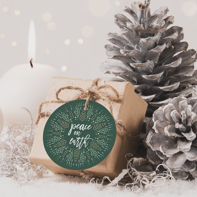 Peace on Earth | Holiday Gift Tags (Creator Uploaded)