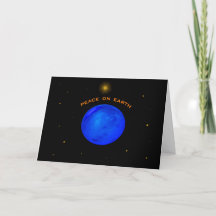 Peace on Earth - Holiday Greeting Card