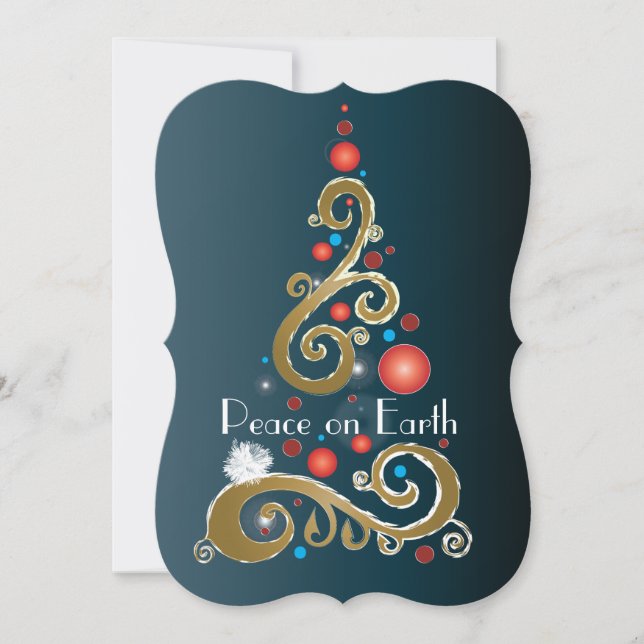 Peace on Earth I Holiday Card (Front)