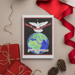 Peace on Earth Inspirational Postcard
