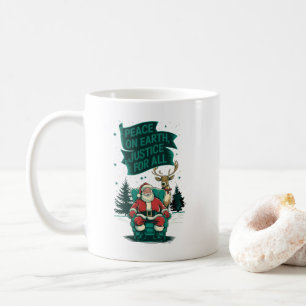 Peace on Earth Justice for All Coffee Mug
