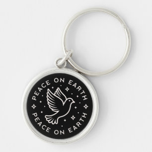 Peace on earth key ring