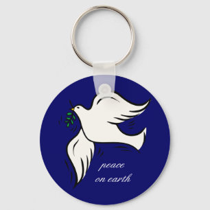 Peace on Earth Key Ring