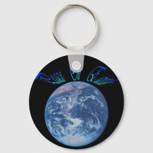 Peace on Earth Key Ring