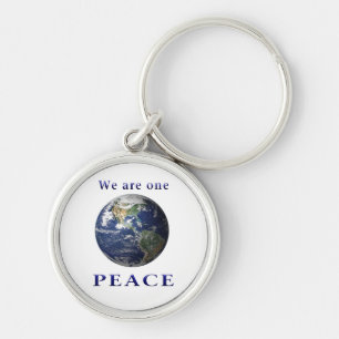 Peace on earth key ring