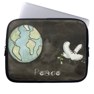Peace on Earth Laptop Sleeve