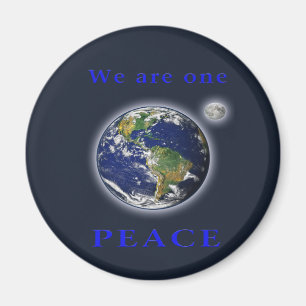 Peace on earth magnet