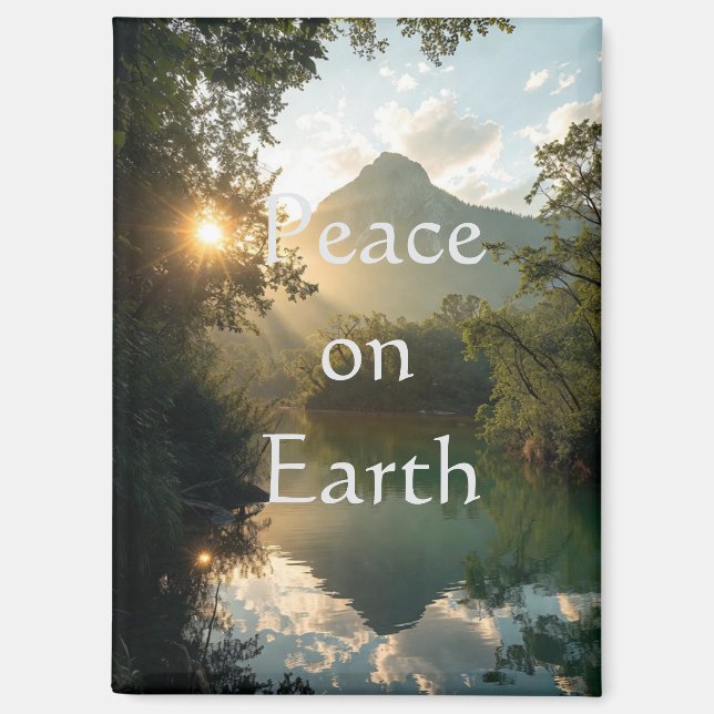 Peace On Earth  Magnet (Front)