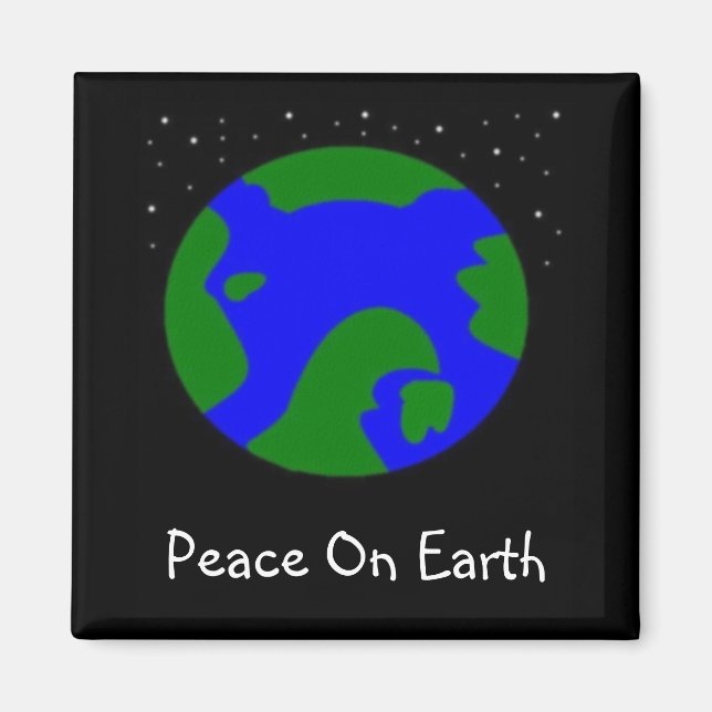 PEACE ON EARTH MAGNET (Front)