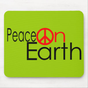 Peace on Earth Mouse Pad
