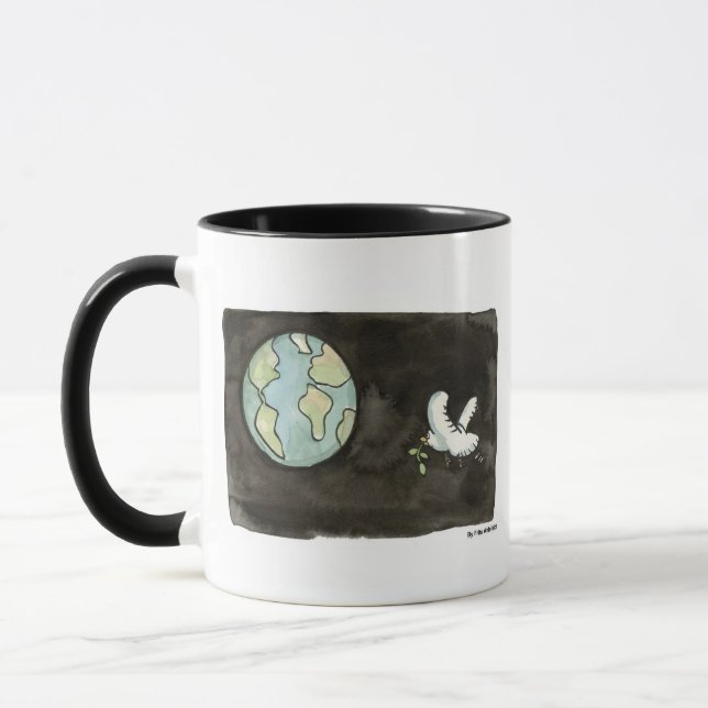 Peace on Earth Mug (Left)