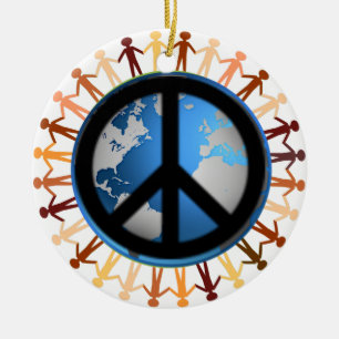 Peace on Earth ornament