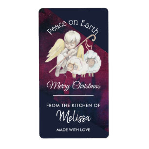 Peace on Earth Pastoral SHepherd Christmas Kitchen