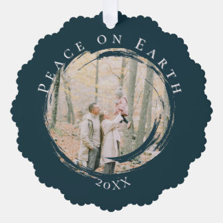 Peace on Earth Photo Ornament