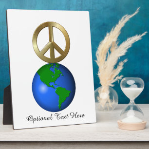 Peace on Earth Plaque