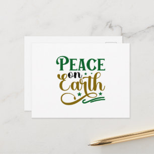 Peace on Earth Postcard