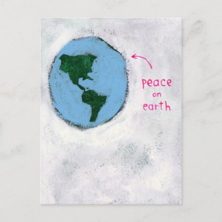 peace on earth postcard