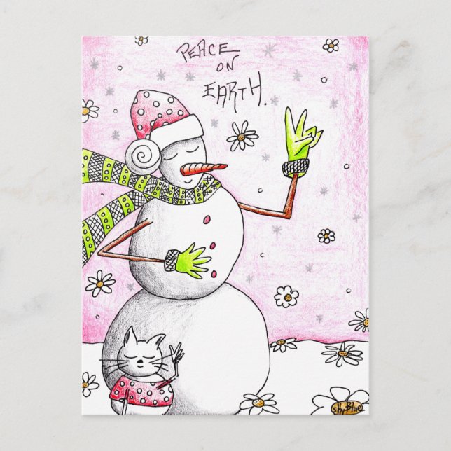 Peace on Earth - Postcard for a Cause (Front)