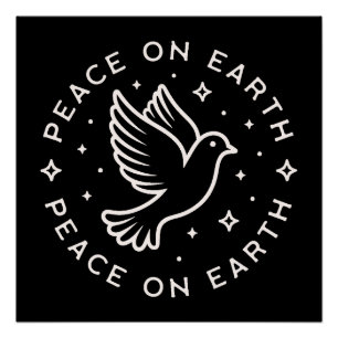 Peace on earth poster