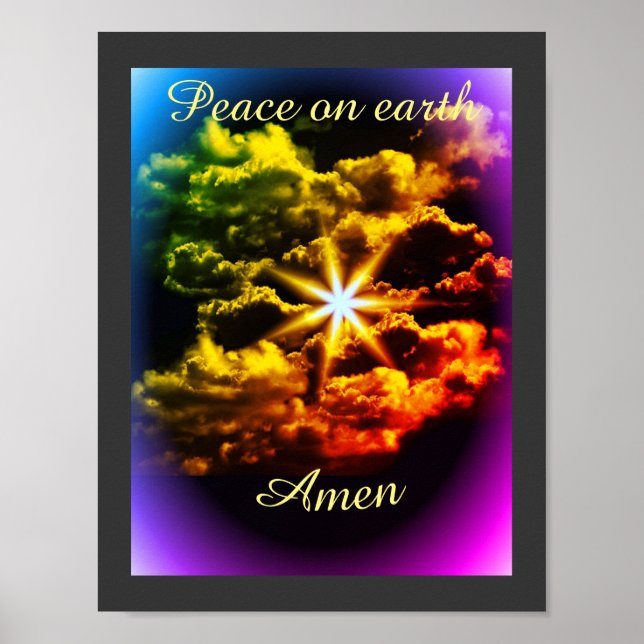 Peace on earth Poster (Front)