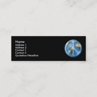Peace On Earth Profile Card