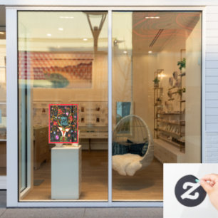 Peace on Earth Reindee! “Inspirivity” Window Cling