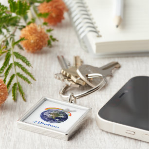 Peace on Earth Shalom products Key Ring