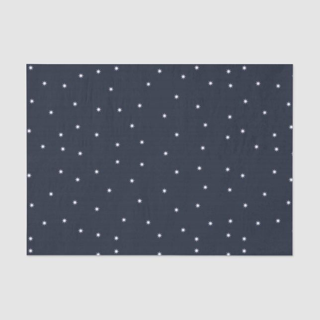 Peace on Earth Stars Tissue Paper (Front)