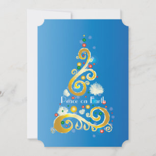 Peace on Earth V Holiday Card